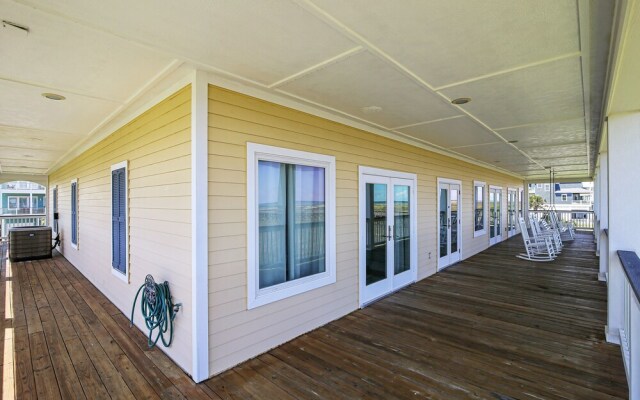 Beachfront Flamingo by RedAwning