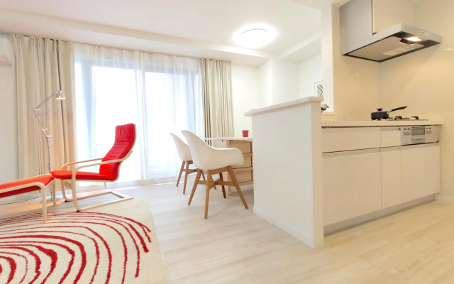 LANG Hotel Ginza # 1Floor 1Room# with Kitchen 從東銀座站步行3分鐘 帶廚房 हिगाशी गिन्ज़ा स्टेशन से 3 मिनट की पैदल दूरी पर रसोई के साथ – Guest Rooms – Tokyo