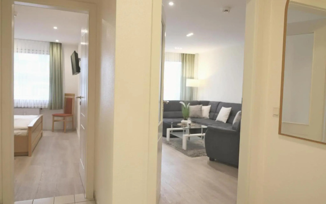 Das geräumige 2-Zimmer-Appartement
