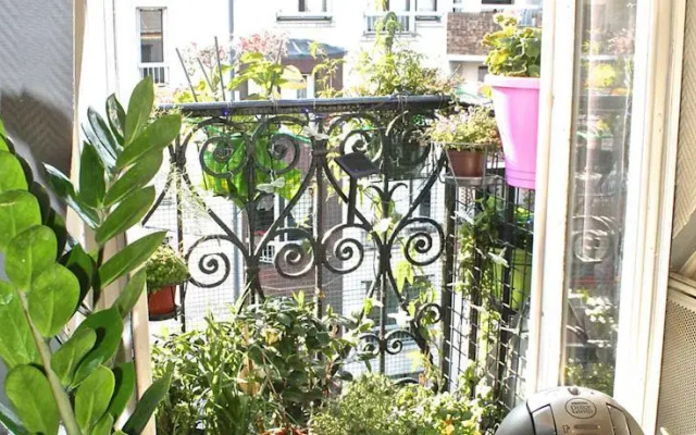 Charming Studio With Two Balconies
