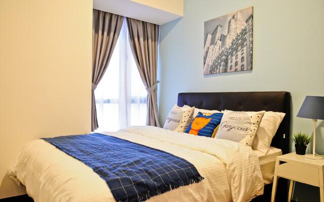 R&F Mall @ UHA 2BR 4pax Free WIFi near CS SgCIQ – Guest Rooms – Johor Bahru