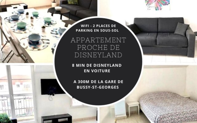 PARIS/DISNEY 50m2 +Balcon Paris’land Appartement