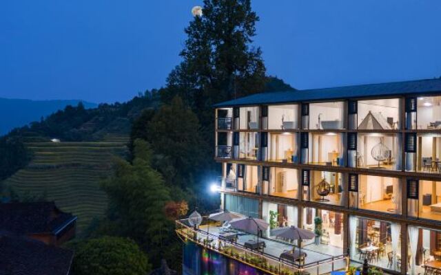 Longji Terrace Panoramic Homestay (Xishan Yule Qianfen Ladder Observation Deck)