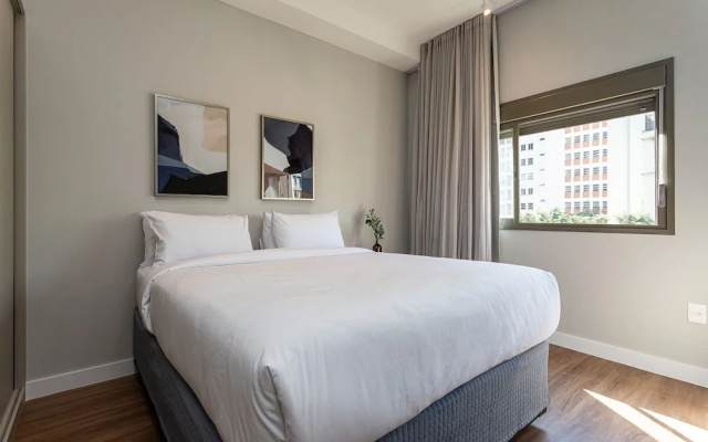 Ayra Higienópolis - Apartamentos mobiliados com excelente vista e localização