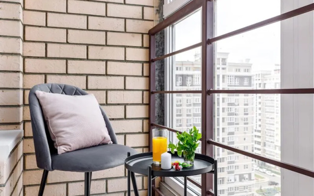 Апартаменты Апельсин на улице Конгрессная, д.19/1, корп 2