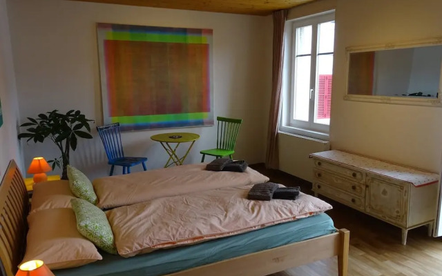 Room-organic BnB Froschkönig "dorfplatz"