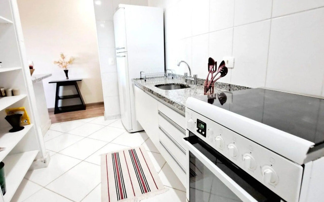 Apartamento Charmoso com Lareira