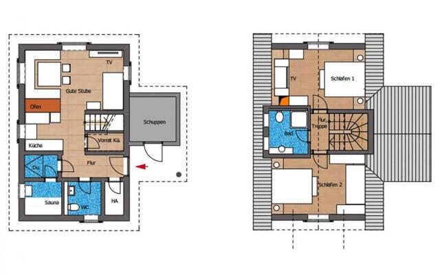 Semi-detached Houses, Turf House