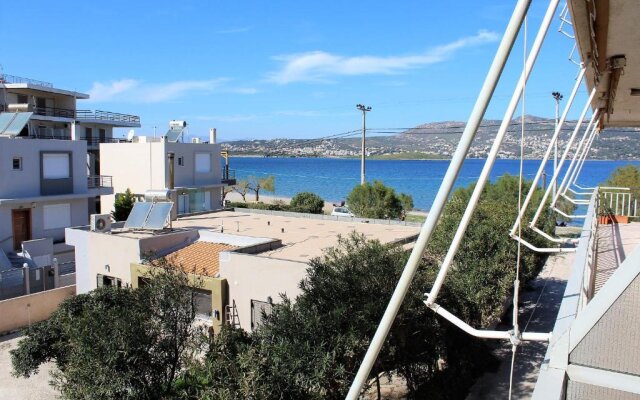 Apartment SEA VIEW in front of the beach of Agia Marina
