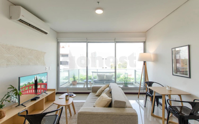 Relájate en este Hermoso y Acogedor Dpto 1D007