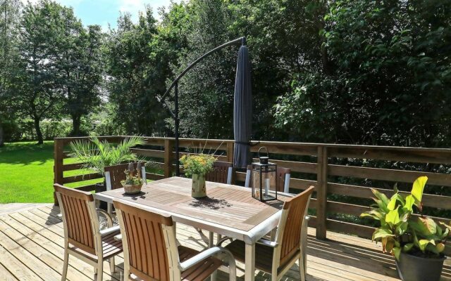 Radiant Holiday Home in Glesborg near Sea