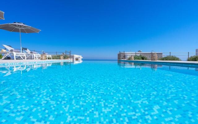 The Red Rock Villa Afandou by Rhodes4vacation