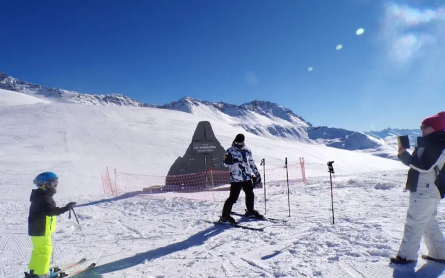Studio in Saint-François-Longchamp, with Wonderful Mountain View And Balcony