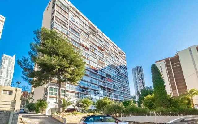 Apartamento con piscina y garaje, Playa a 10 min