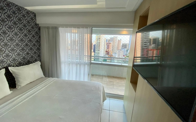 APARTAMENTO 17º Andar Beira Mar com 2 QUARTOS