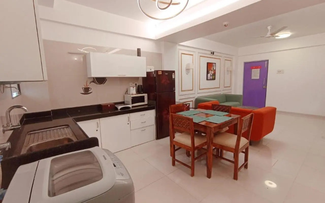 Most convenient 2 BR apartment in central Anjuna
