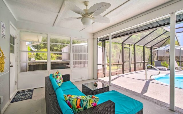 Bright Sebastian Home w/ Pool ~ 7 Mi to Beach!