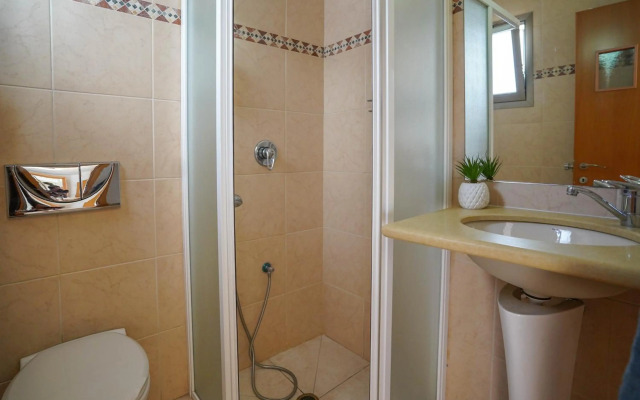 two bed room apartment 5 min walk to the beach