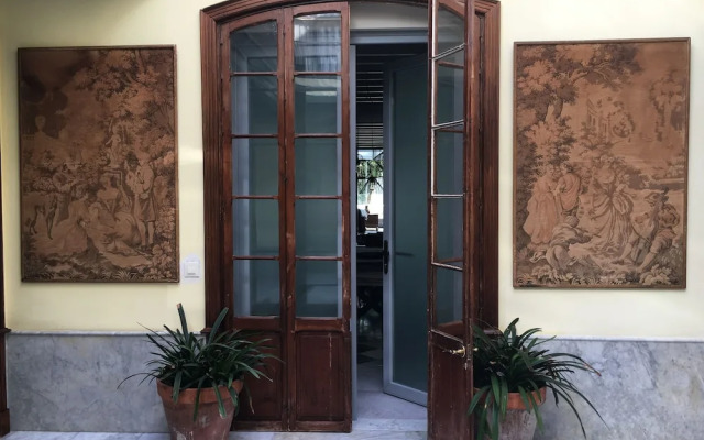 Apartamento Bizcocheros con piscina y jardin