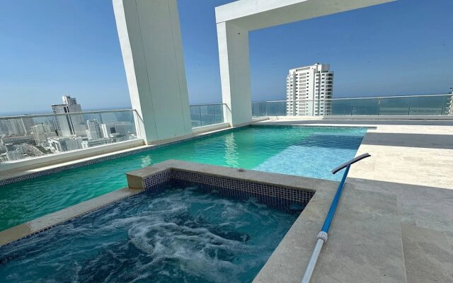 Apartamento loft de 1hab vista al mar