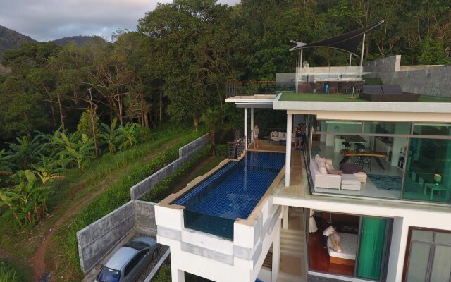 Paradesa - Seaview 3 bedroom private pool villa in Kamala