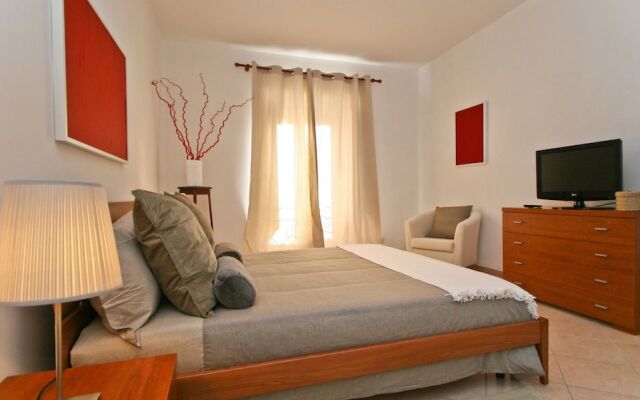 Rental In Rome Red And White Apartment