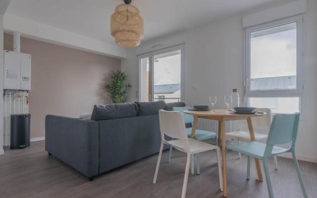 ELODIE - Appartement proche gare, arrivée 24 24