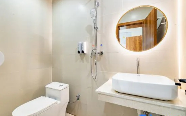 Sanmengji Ganhai Holiday Courtyard (Laoshan Scenic Spot Branch) – Bathroom – Qingdao