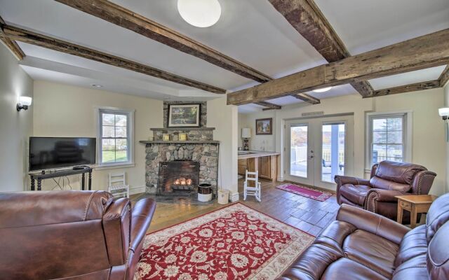 Riverfront Coastal Escape With Deep Water Dock!