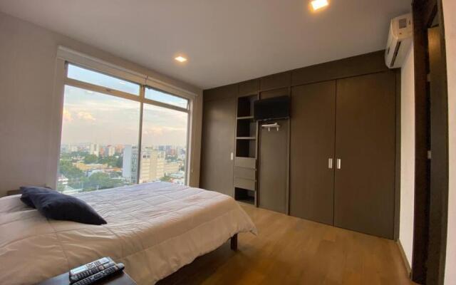 PH 2BR/2BA Private Terrace Chapultepec @serra