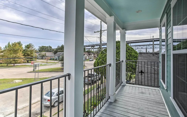 6 Mi to French Quarter: Modern New Orleans Gem