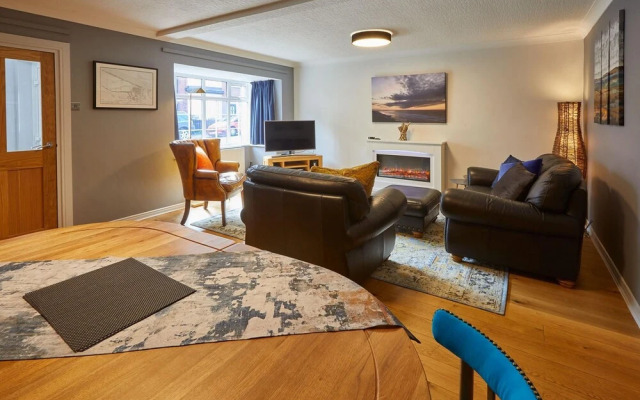 The Tardis in Saltburn-by-the-sea