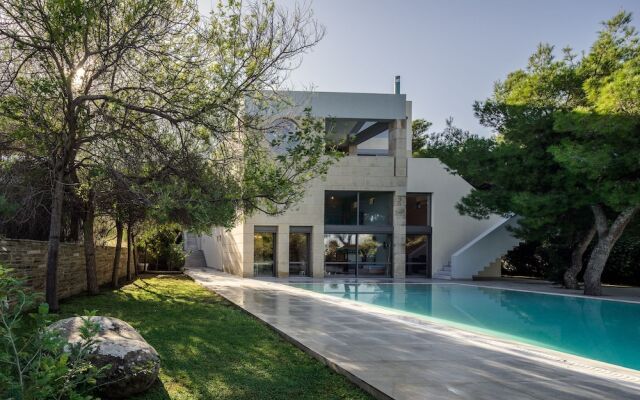 Minimal Blue Villa