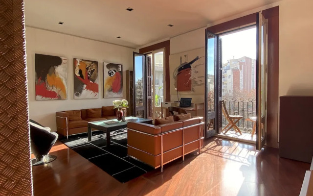 Luminous Designer Loft Style Apt Eixample Views By Myrentalhost