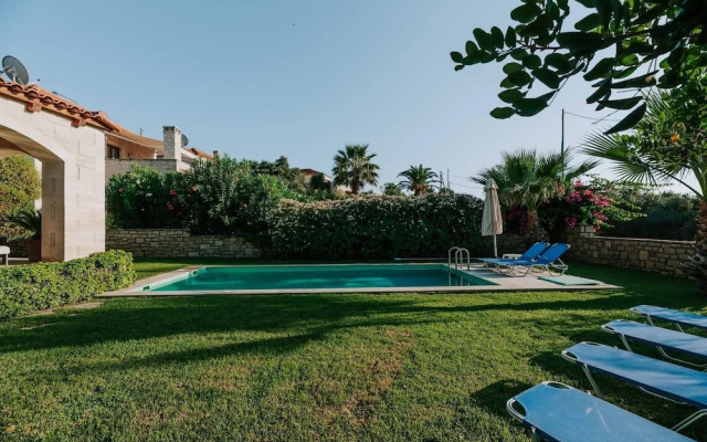 Villa Arianna With Breathtaking View Near Rethymno