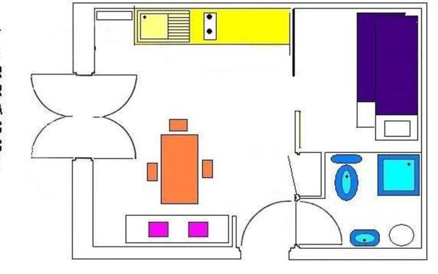 Appartement Vars, 1 pièce, 3 personnes - FR-1-330B-127