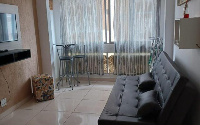 C207- Apto 1 dorm TV Smart e WIFI