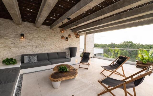 Cozy Studio in La Veleta Tulum with Gym and Pool