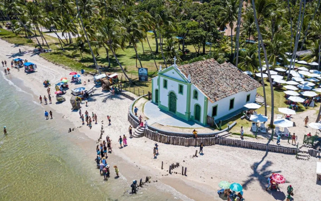 Ao Lado da Igrejinha-Bangalô C Piscina Priva-SH022