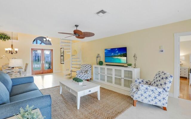 Waterfront Home With Pool and Foosball Table