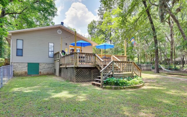 Lakefront Hot Springs Home w/ Furnished Deck!