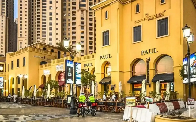 Spacious 2 bedroom with Amazing Marina View Rimal JBR