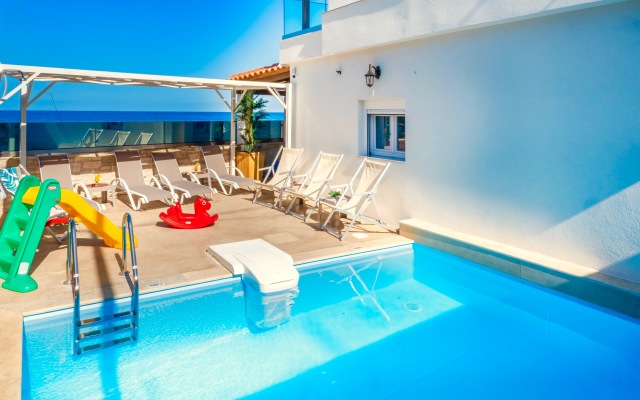 Thalassa Beachfront Villa With Private Pool