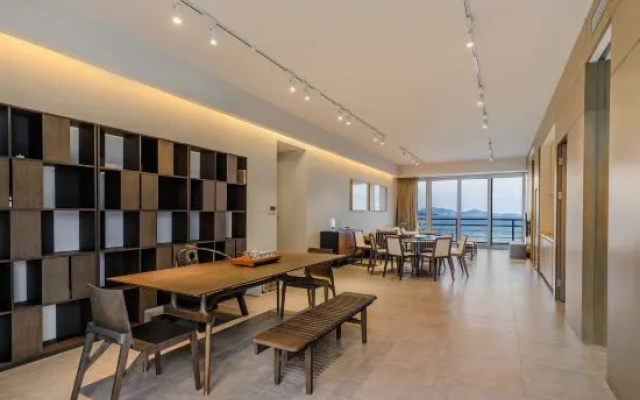 Xiaojing Bay Hear the Sea | Linhai · Light - luxury Sea - view Designer Villa Guesthouse. – Restaurant – Huizhou