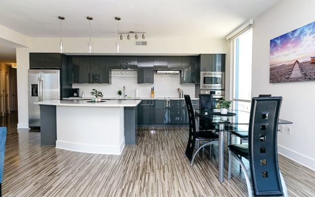 Lavish Home across Romare Bearden Park