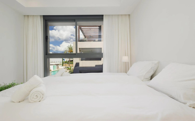 Luxury holiday apartment with 2 bedrooms in Cancelada