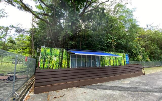 Shipping Container Hotel At Haw Par Villa