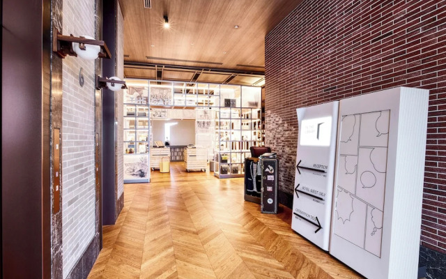 IN THE LIBRARY hotel and books TOKOROZAWA