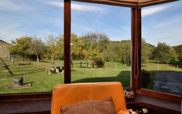 Rustic House With Sunroom
