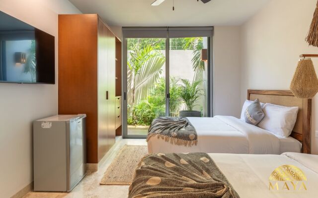 NHOA 102C Lux 1BR Condo Plunge Pool in Aldea Zama